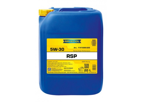 RAVENOL RSP RACING SUPER PERFORMANCE SAE 5W-30   20Litre