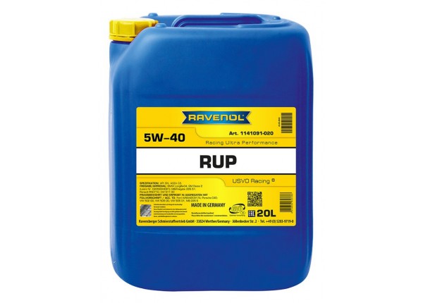 RAVENOL RUP YARIŞ ULTRA PERFORMANS SAE 5W-40 20 Lt